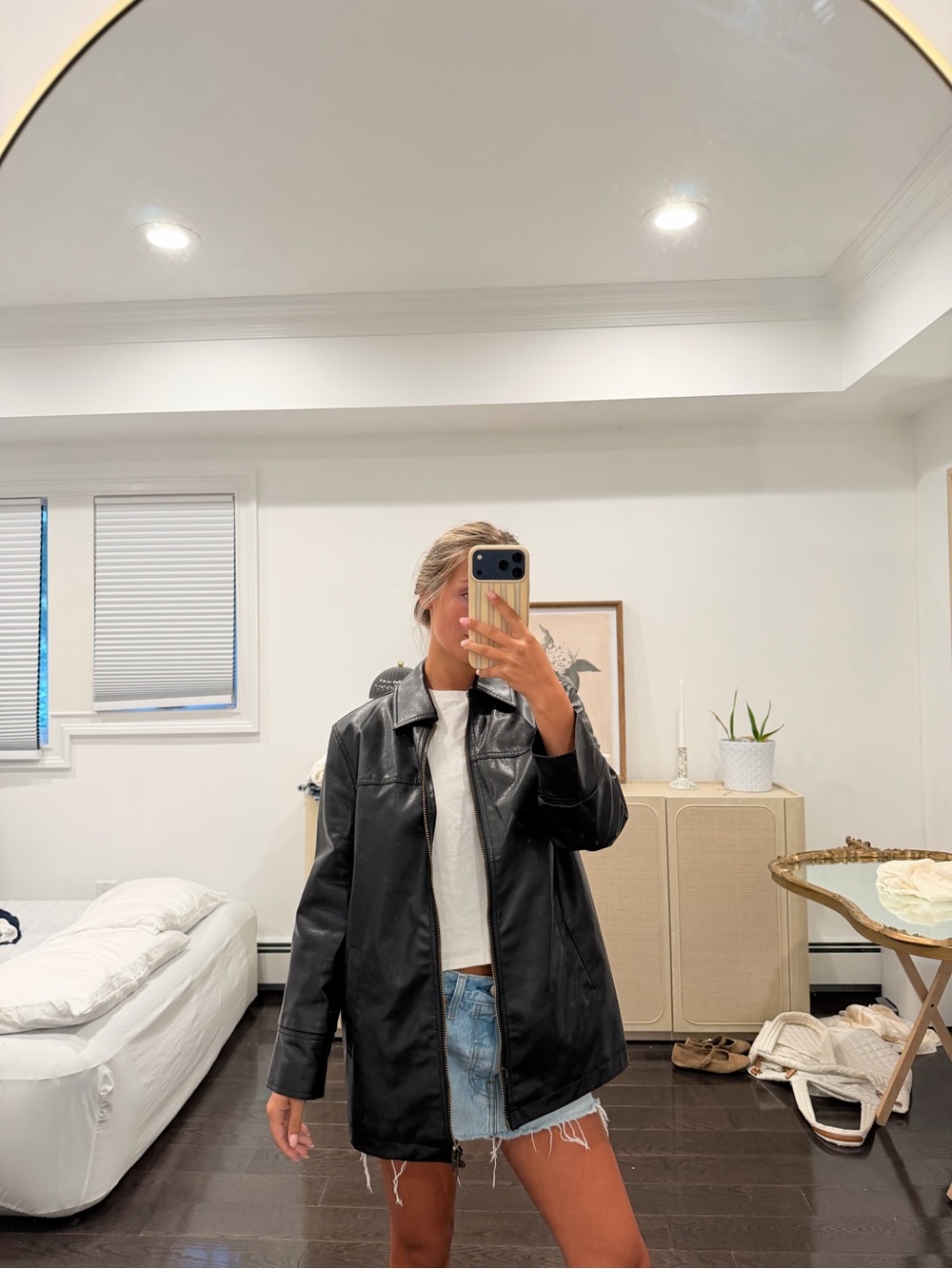 Garage Bella Faux Leather Jacket
